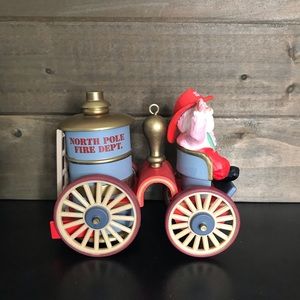 Vintage Hallmark Santa Ornament